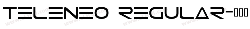 TeleNeo Regular字体转换